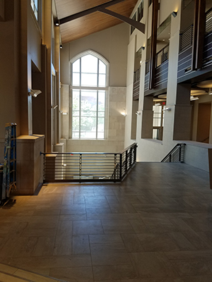 Inside of Strong Hall