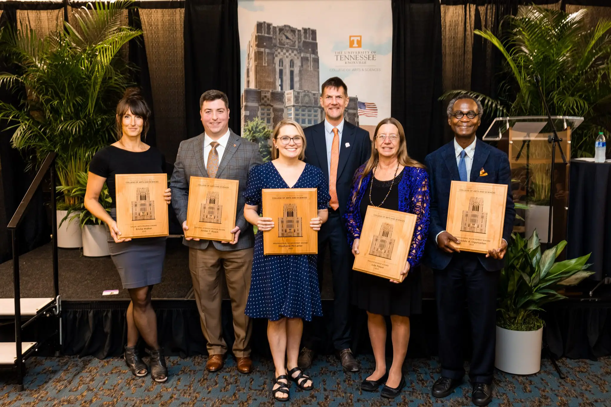 Group photo of award recipients