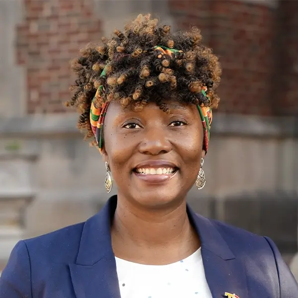 Florence Dery, Assistant Professor of Africana Studies. 