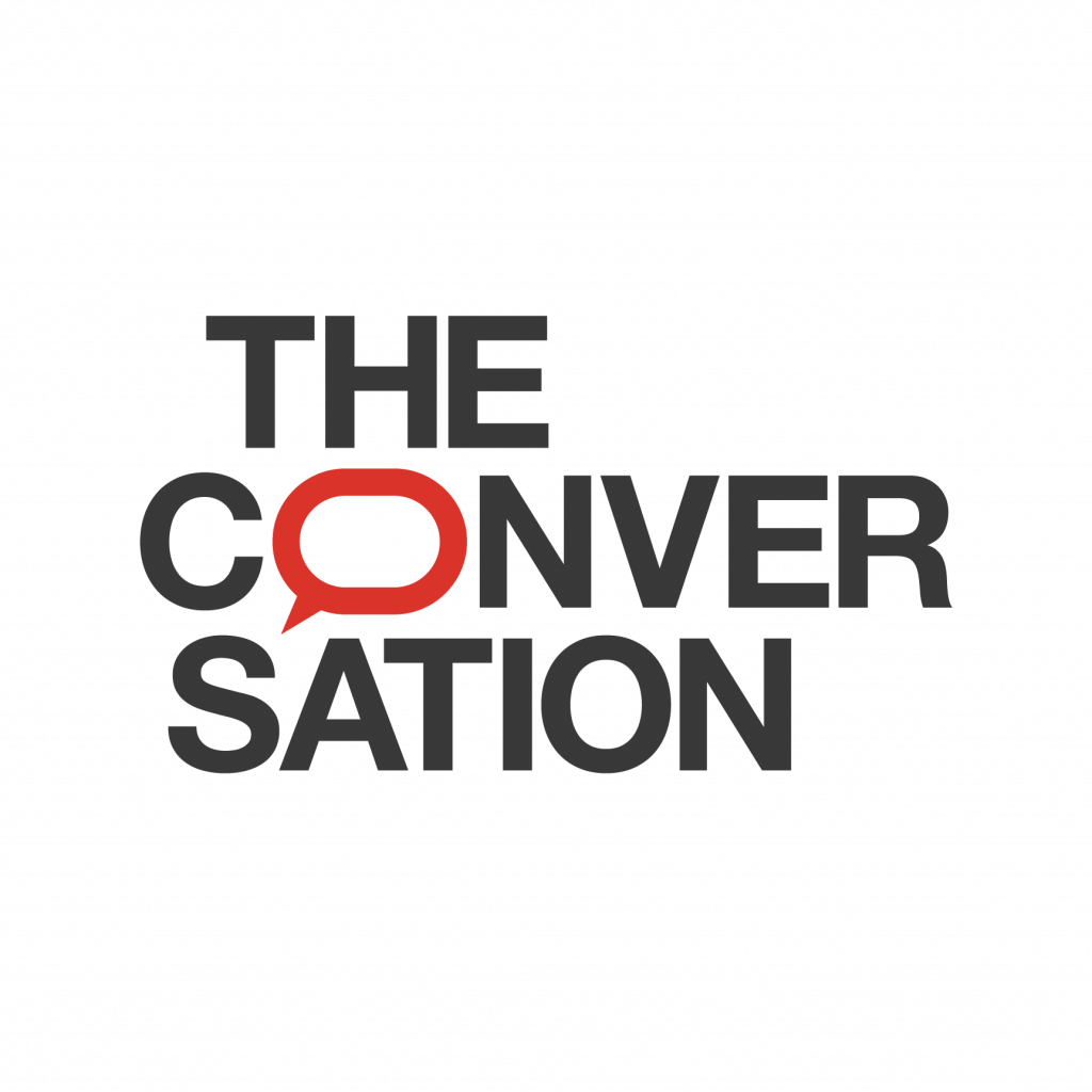 Square logo for "The Conversation."